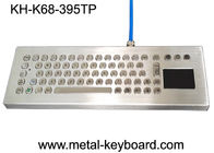 Waterproof o teclado Ruggedized, teclado de computador do metal com projeto sozinho do suporte