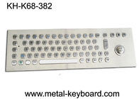 Teclado industrial metálico terminal do autosserviço do quiosque com Trackball, USB