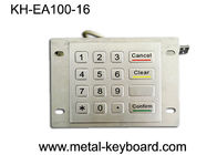 O porta usb SS industriais Metal a chave lisa do teclado numérico/do teclado numérico 16 de aço inoxidável