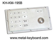 Teclado industrial industrial com Trackball, teclado da montagem do painel de 16 Digitas das chaves