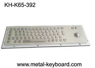 Chaves de aço inoxidável industriais ásperas do teclado 65 impermeáveis