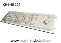 Anti - teclado corrosivo do trackball do quiosque do acesso, teclado do metal com trackball 38MM