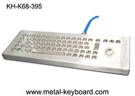 Disposição de teclado do computador do metal do teclado de prova 70 do vândalo do suporte e rato sozinhos do Trackball