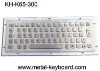 Teclado compacto Ruggedized dos SS da entrada do teclado industrial do metal para o quiosque de informação