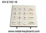 Teclado numérico da montagem do painel do quiosque do teclado numérico do metal do vândalo do número IP65 anti exterior