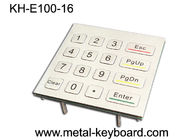 16 o laser do teclado numérico do metal da matriz das chaves 4X4 gravou caráteres para o sistema do controle de acesso