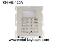 Teclado de prova numérico IP65 da poeira do metal industrial com o teclado numérico da matriz 4X4