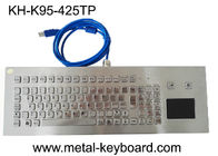 Teclado de aço inoxidável do Desktop IP65 de PS/2 USB
