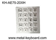 Teclado numérico da montagem do painel da prova do vândalo da matriz de 20 chaves
