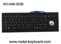30min teclado de aço inoxidável do MTTR USB PS/2 com Trackball