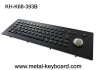 30min teclado de aço inoxidável do MTTR USB PS/2 com Trackball
