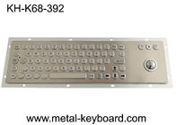 Teclado industrial do PC de PS2 USB IP65, teclado do Trackball do laser da compra e venda de ações 25mm