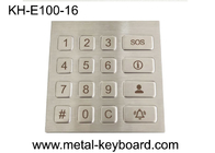 Metal PinPad do quiosque com água - teclado numérico resistente do vândalo da prova