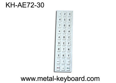 30 chaves IP65 anti - teclado do quiosque do vândalo para o sistema de mineração industrial