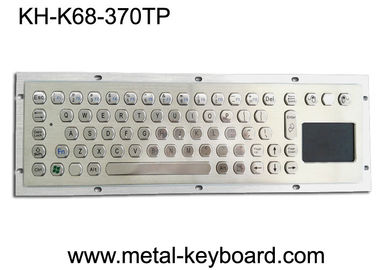 Metal o teclado de computador industrial com o teclado do touchpad de 70 chaves