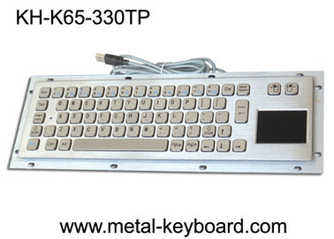 Informação Customisable - teclado do quiosque com dispositivo apontando industrial do touchpad