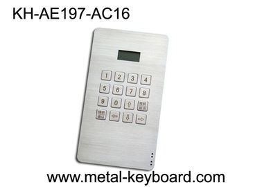 teclado metálico áspero do projeto 4x4 com 16 chaves para o sistema do controlo de acessos