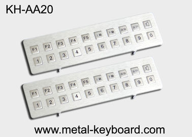 Vândalo de aço inoxidável do teclado do quiosque - a prova, longa vida ruggedized o teclado