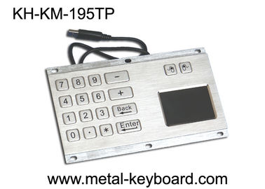 Teclado numérico da montagem do painel do quiosque da taxa IP65, metal áspero do teclado
