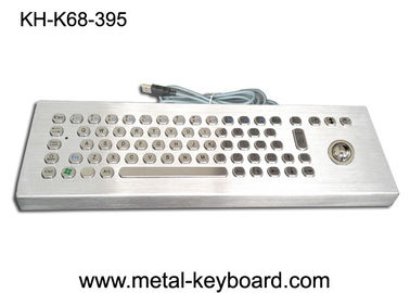 Metal industrial do quiosque do teclado de computador do Desktop áspero de 70 chaves