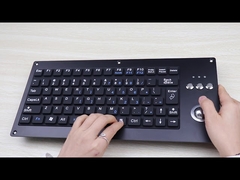 Painel de Teclado Robusto de Silicone Montado para Aplicações Militares