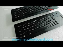 Teclado de Aço Inoxidável à Prova D'água e Resistente à Umidade Industrial