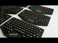 teclado de silicone industrial