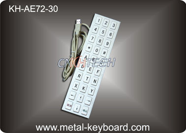 30 chaves IP65 anti - teclado do quiosque do vândalo para o sistema de mineração industrial