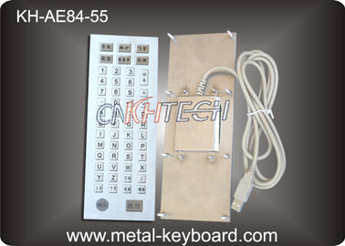 Metal customisable de aço inoxidável picosegundo do teclado de 55 chaves/2, USB