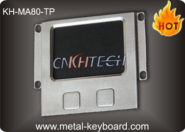 Botões impermeáveis de aço inoxidável do metal do rato 2 do Touchpad, sensibilidade alta