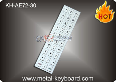 Porta usb industrial do teclado do metal do à prova de água do quiosque de 30 chaves, disposição da personalização