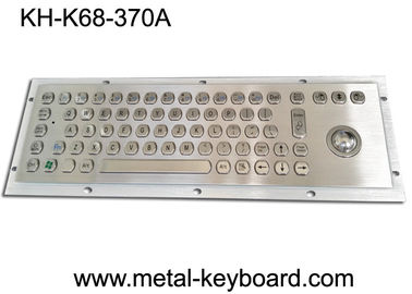 Teclado de computador terminal do metal do auto-serviço de USB com Trackball