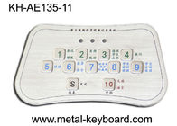 Teclado numérico de aço inoxidável da prova do vândalo do teclado PS2 USB do quiosque de NEMA4x 30mA