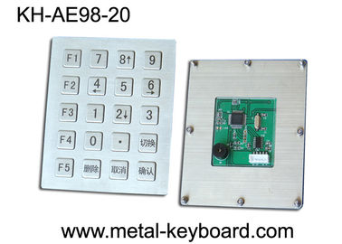 Teclado industrial de aço inoxidável de 20 chaves com USB ou relação PS/2