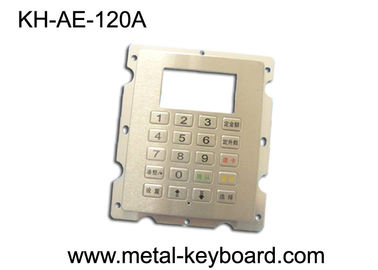 IP65 20 de aço inoxidável abotoam o teclado do quiosque do posto de gasolina na matriz 4x5