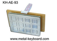O metal industrial 12 fecha o teclado numérico numérico do metal, teclado numérico da entrada de porta anti - vândalo