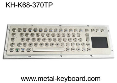 Teclado industrial de 65 chaves com Touchpad, água - impermeabilize de aço inoxidável
