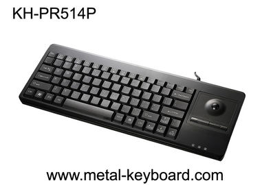 O auto-serviço 81 fecha o teclado com trackball integrado, teclado de computador impermeável