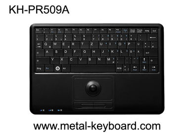 Teclado do quiosque/teclado compacto plástico com o trackball na disposição do inglês dos E.U.
