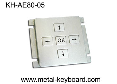Chaves de aço inoxidável customizáveis do teclado numérico 5 para a área industrial do console