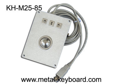 Dispositivo apontando do quiosque áspero com o rato do Trackball do laser do metal de 25MM para industrial