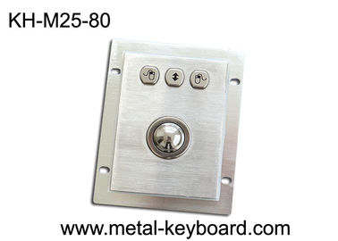 Rato industrial do trackball do metal da prova do vândalo resistente à poeira, sujeira, água