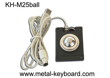 Diâmetro padrão 25mm do apoio da saída USB/PS2 do Trackball ótico do rato da montagem do painel