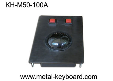 O rato industrial do Trackball do dispositivo apontando da montagem do painel do metal médico/fuzileiro naval aplicou-se