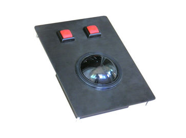 O rato industrial do Trackball do dispositivo apontando da montagem do painel do metal médico/fuzileiro naval aplicou-se