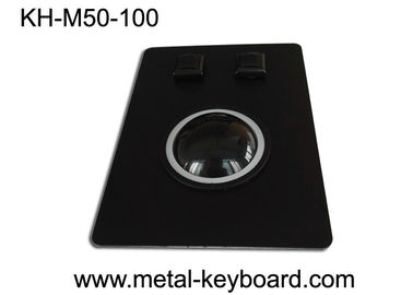 Controle marinho que segue o rato com o painel preto do metal e o Trackball da resina de 50MM industrial