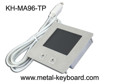 Vândalo - Touchpad industrial de aço inoxidável da prova com 2 botão do rato e painel superior
