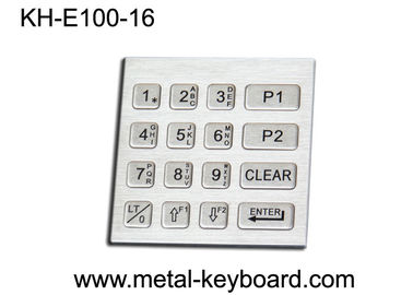 IP65 avaliou o teclado numérico do metal da máquina de venda automática, 16 teclado numérico chave 4 x 4