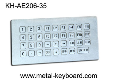 Teclado industrial alto do PC da confiança IP65 com material áspero do metal