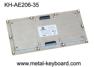 Teclado industrial alto do PC da confiança IP65 com material áspero do metal